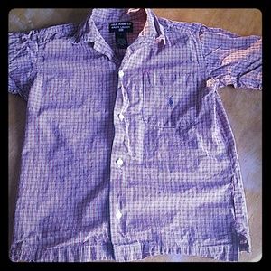 Boys button up shirt